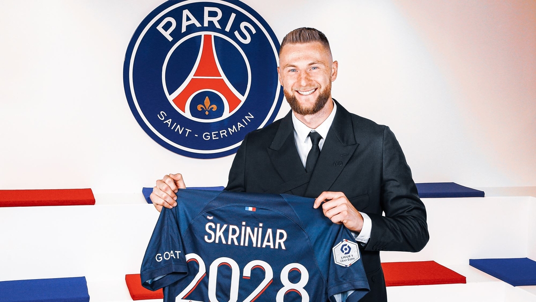 Paris Saint Germain sign defender Milan kriniar on free transfer